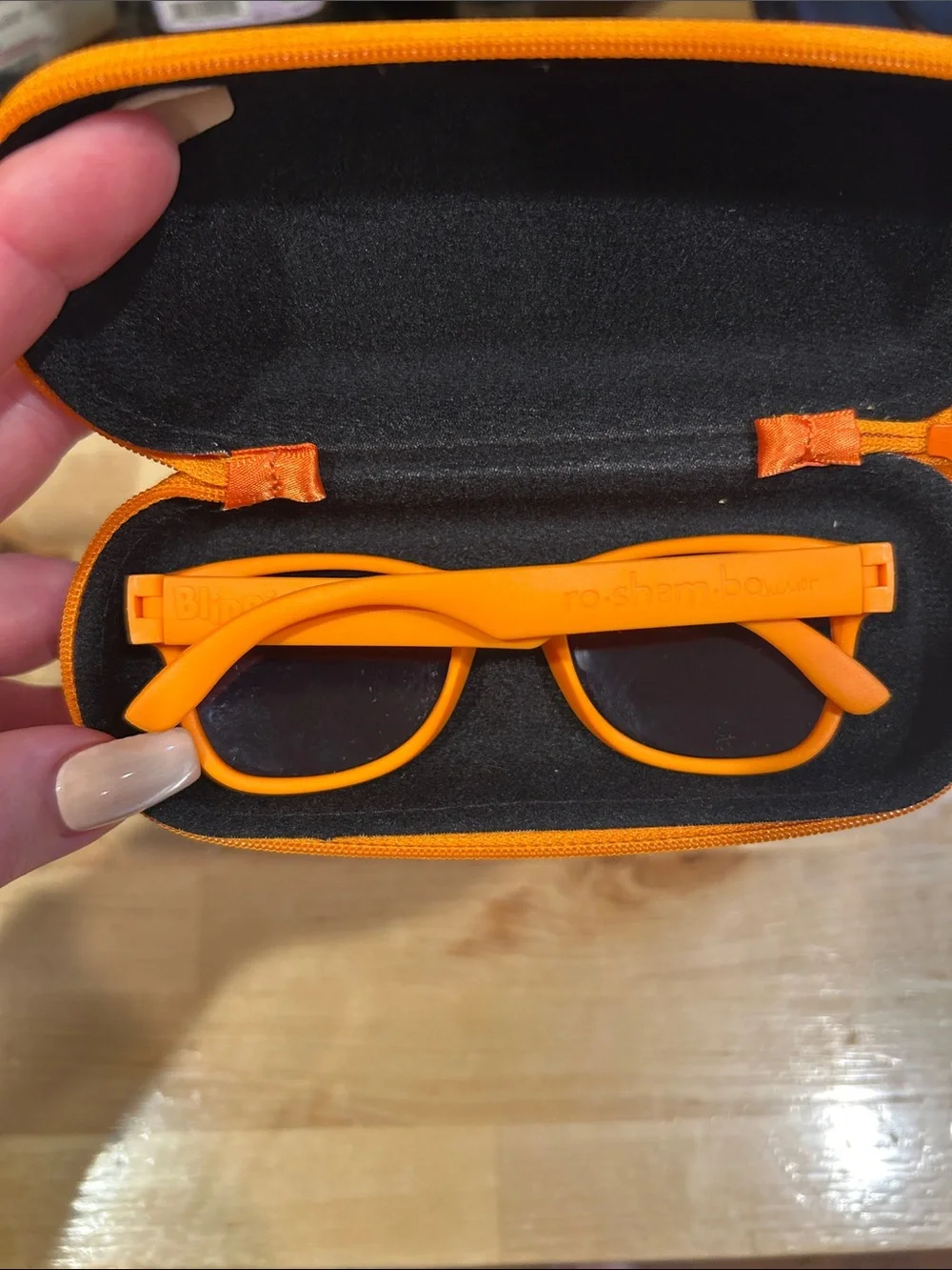 ro sham bo bright orange
